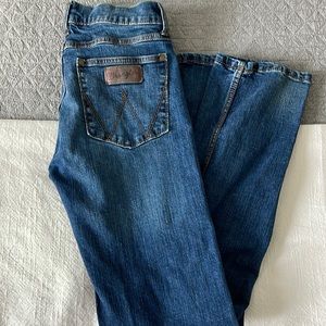 Mens Wrangler Retro Slim Straight Jeans